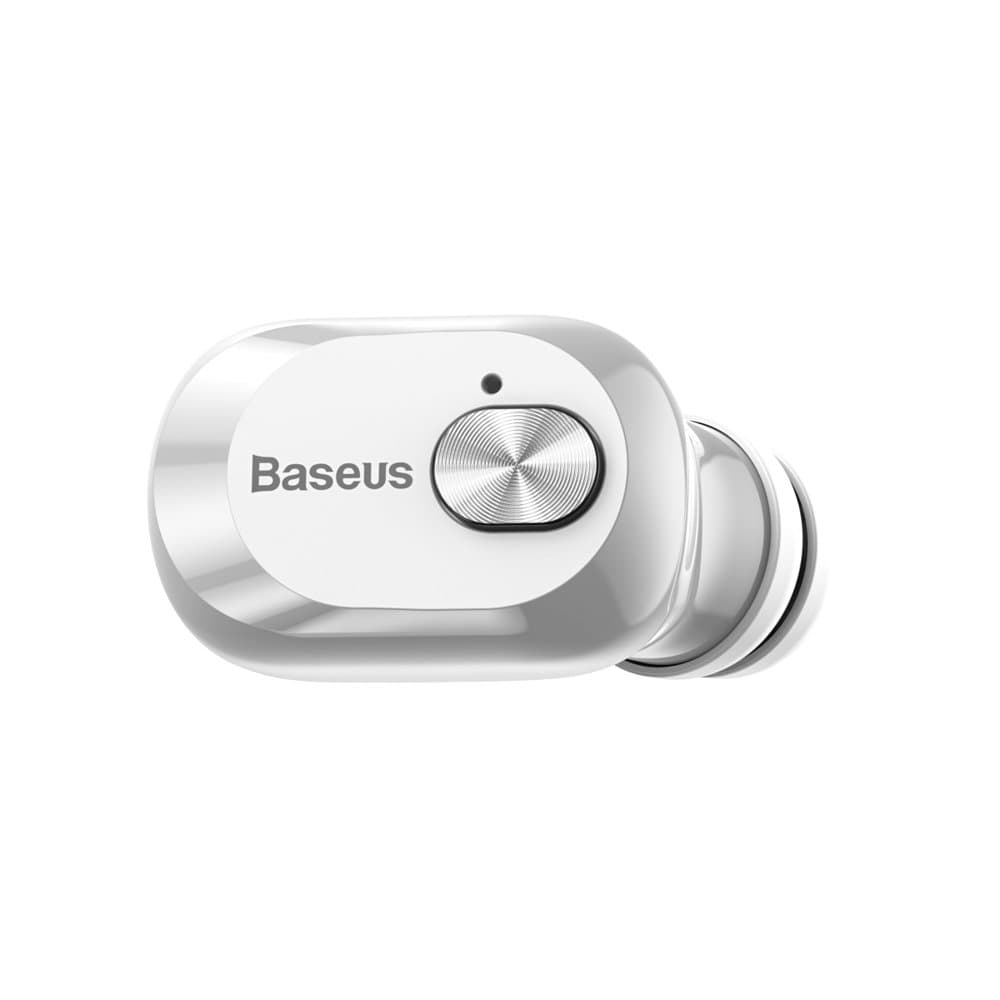Безжична блутут слушалка за мобилни устройства - Baseus Encok A03 In-Ear Bluetooth Earphone (бял)