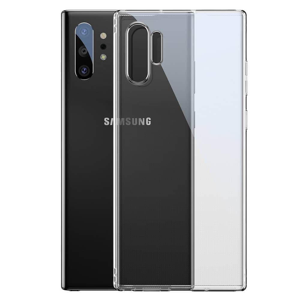 Силиконов (TPU) калъф за Samsung Galaxy Note 10 Plus - Baseus Simple Case (прозрачен)