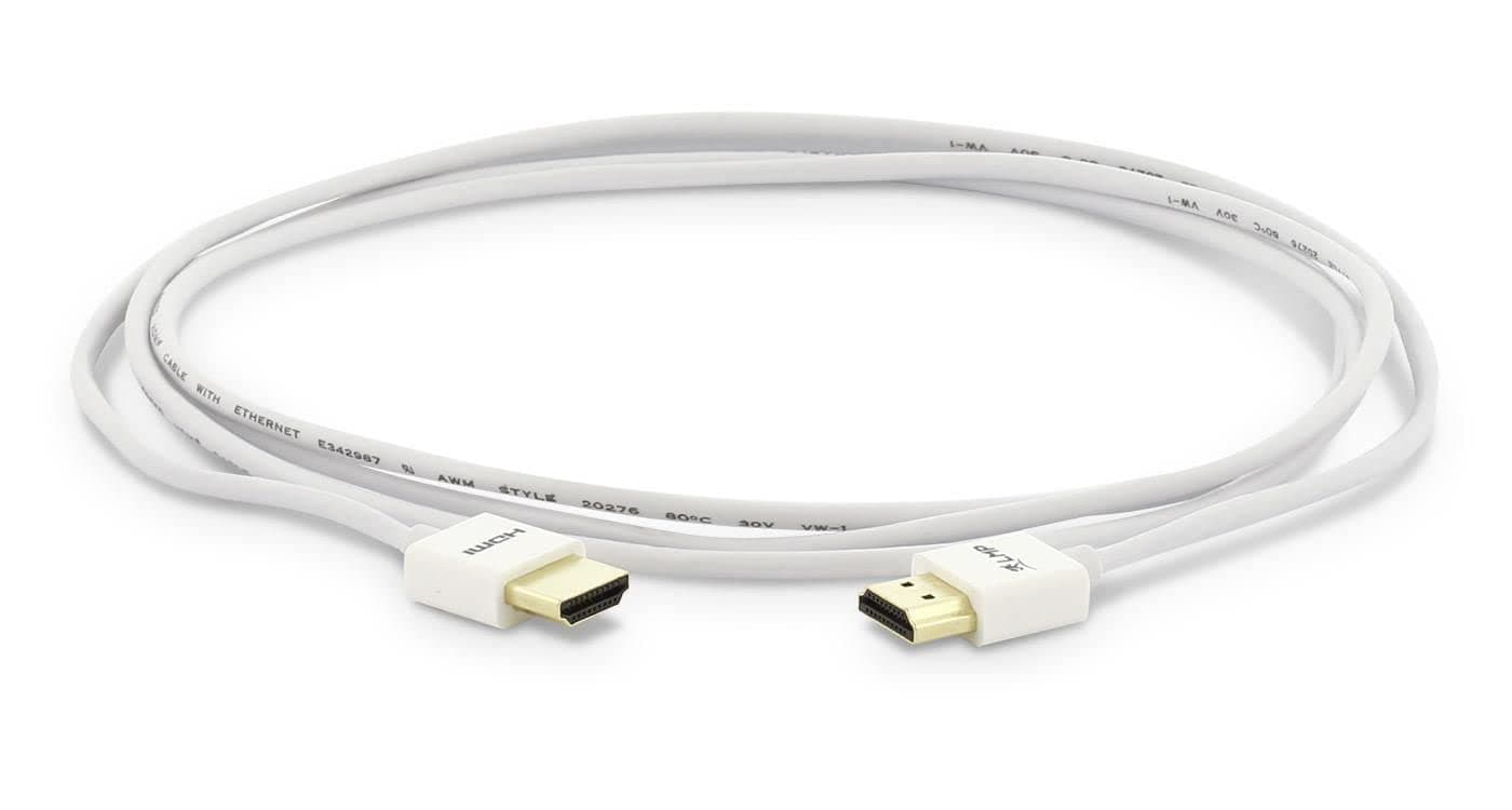 Кабел LMP 16634, от HDMI 2.0(м) към HDMI 2.0(м), 2m, бял