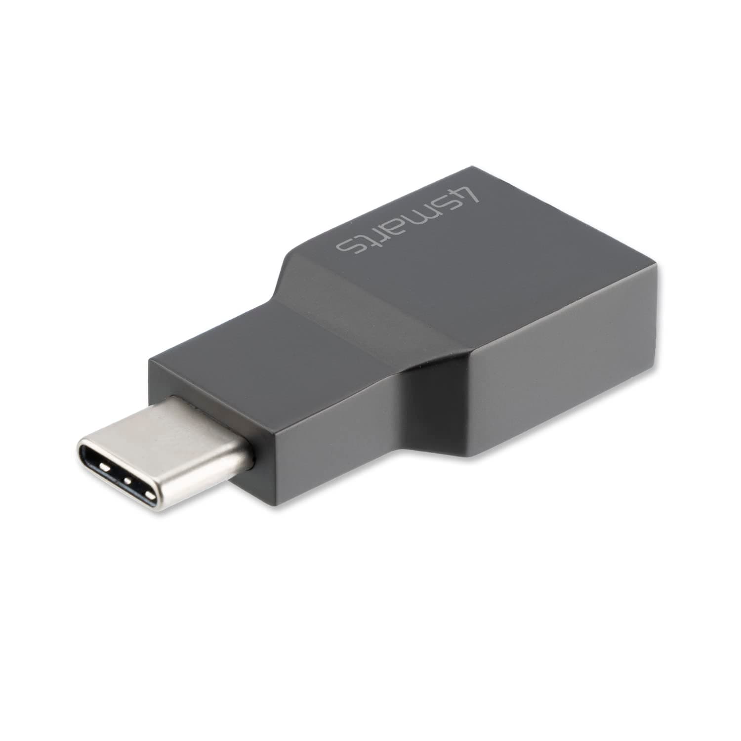 Преходник 4smarts 4S468653, от USB C(м) към HDMI(ж), черен, 4K@30Hz