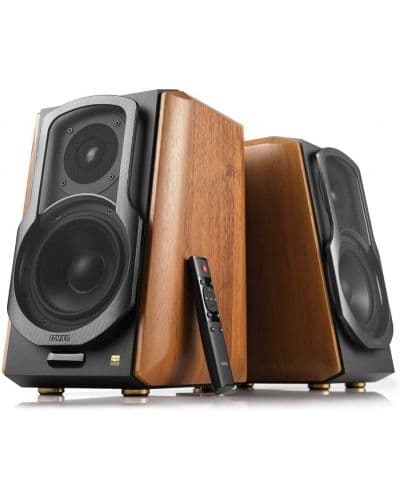 2.0 аудио система - Edifier S1000MKII Top-notch Bookshelf Speaker (кафяв)