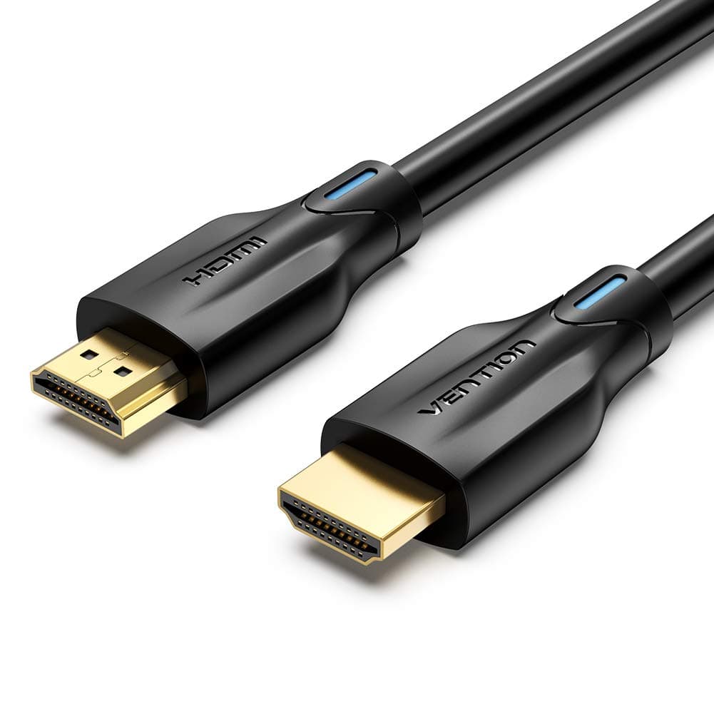 Кабел Vention AANBF, от HDMI 2.1(м) към HDMI 2.1(м), 1m, dynamic HDR, черен