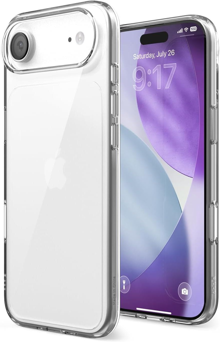 Хибриден удароустойчив кейс с за iPhone 17 Air - Elago Hybrid Case (прозрачен)