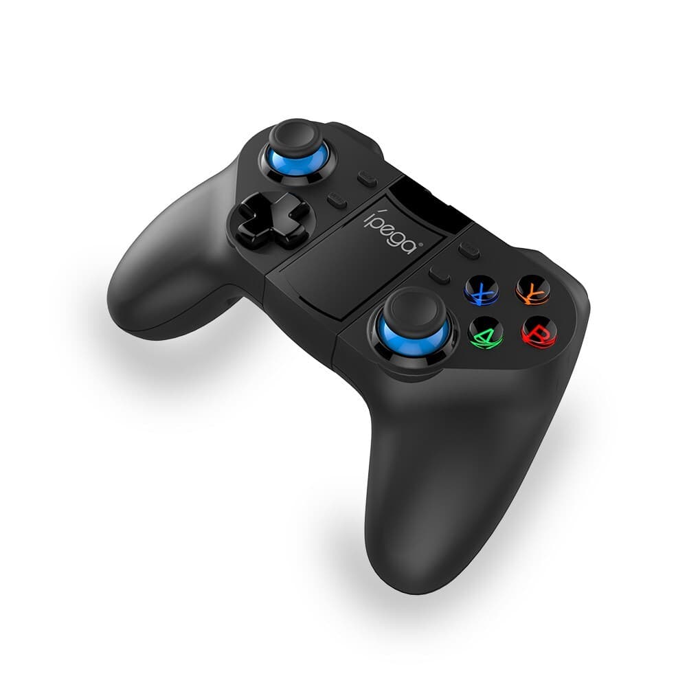 Универсален безжичен геймпад контролер - iPega PG-9129 Damon Z Gamepad Wireless Controller (черен-син)