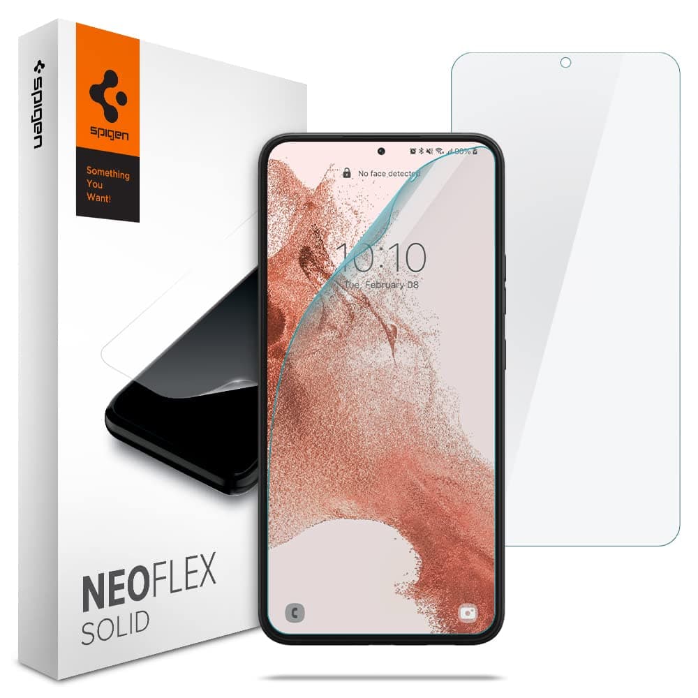 Протектор от закалено стъкло /Tempered Glass/ Spigen Neo Flex Solid за Samsung Galaxy S22, 2 бр.