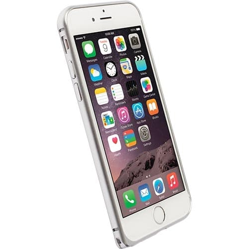 Алуминиев бъмпер за iPhone 6 Plus - Krusell Sala Aluminum Bumper (сребрист)