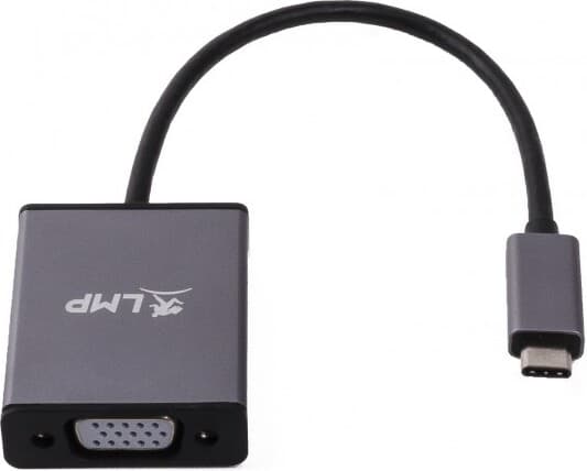 Адаптер за свързване от USB-C към VGA - LMP USB-C to VGA Adapter (тъмносив)