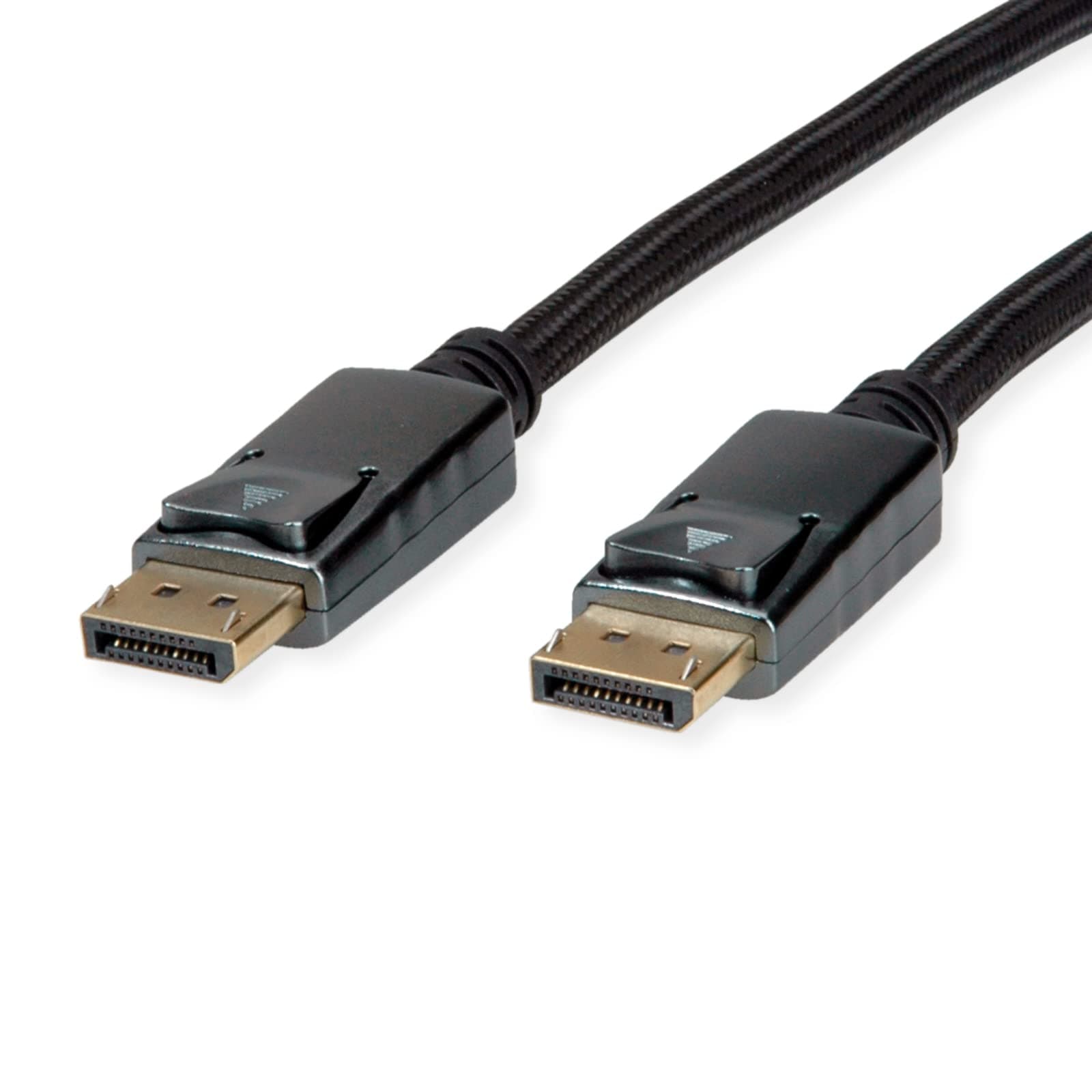 Кабел Roline 11.04.5868, от DisplayPort(м) към DisplayPort(м), 3m, черен, 8K@60Hz