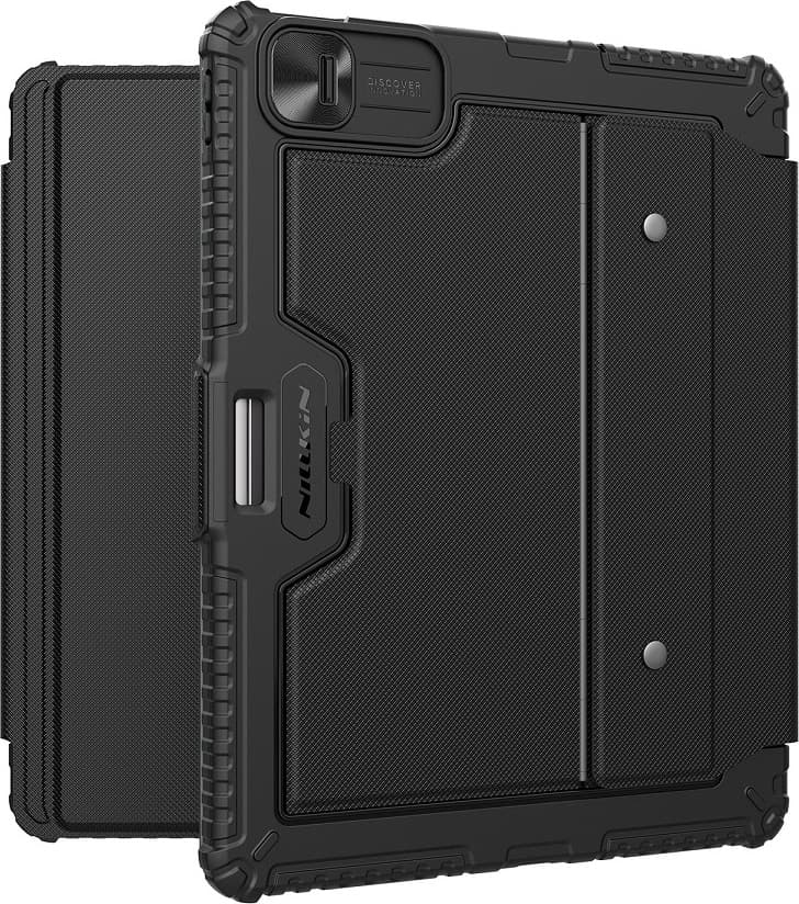 Удароустойчив кейс, с отделяща клавиатура и поставка за iPad Pro 13 - Nillkin Bumper Combo Keyboard Protective Case Backlit Version (2024)