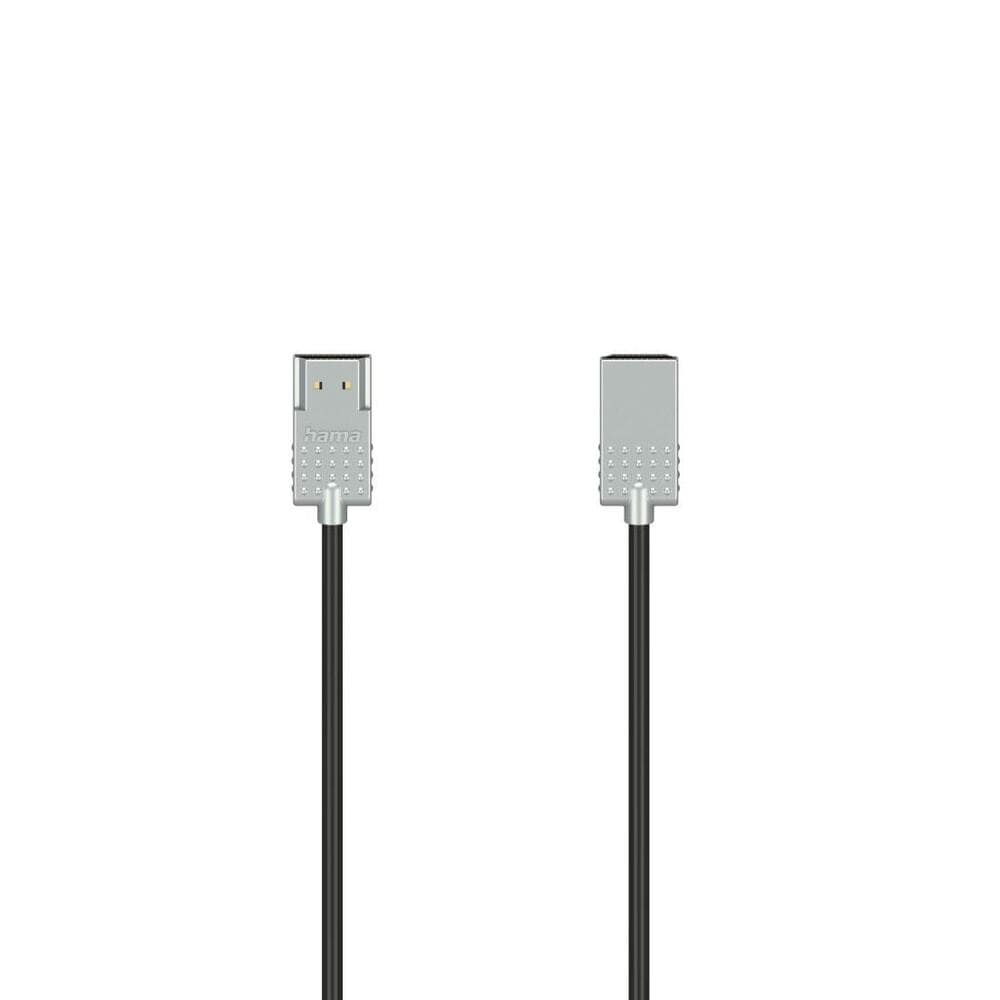 Кабел HAMA Ultra-Slim 205075, от HDMI(м) към HDMI(м), 2m, черен, 4K@60Hz