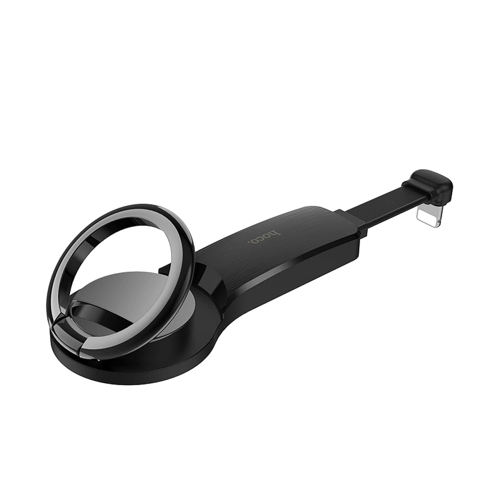 Двоен Lightning адаптер за устройства с Lightning порт и поставка - Hoco Double Lightning Adapter LS22 (черен)
