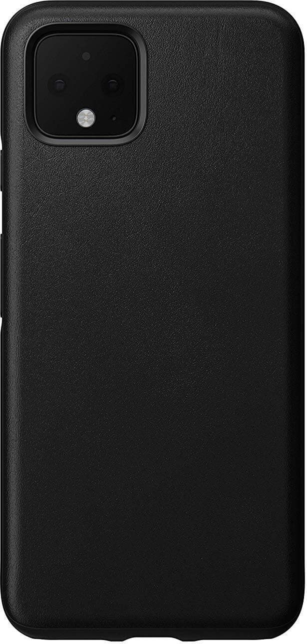 Кожен (естествена кожа) кейс за Google Pixel 4 XL - Nomad Leather Rugged Case (черен)