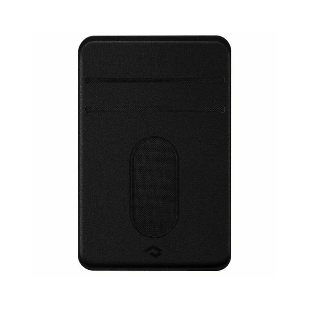 Кожен портфейл (джоб) за прикрепяне към iPhone с MagSafe - Pitaka MagEZ MagSafe Card Wallet 3.0 (черен)