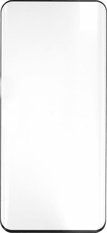 Калено стъклено защитно покритие за целия дисплей на Huawei P50 Pro - Prio 3D Glass Full Screen Curved Tempered Glass (черен-прозрачен)