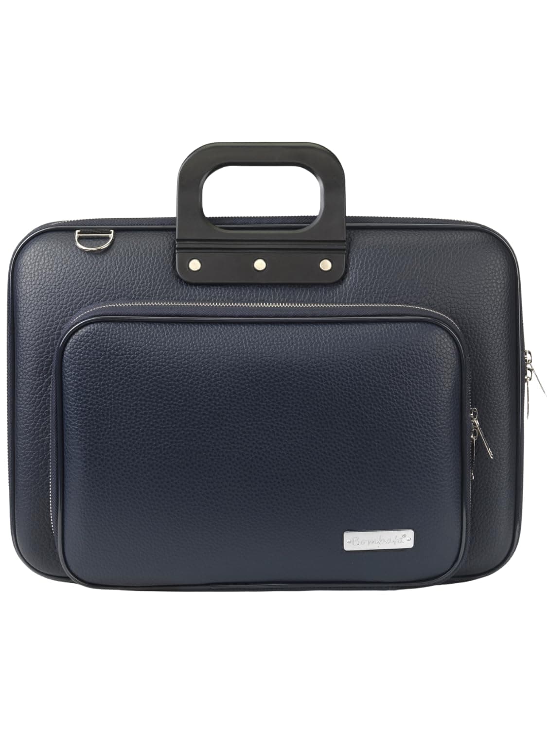 Чанта за лаптоп Bombata Plus Classic black, до 16" (40.64 cm), черна