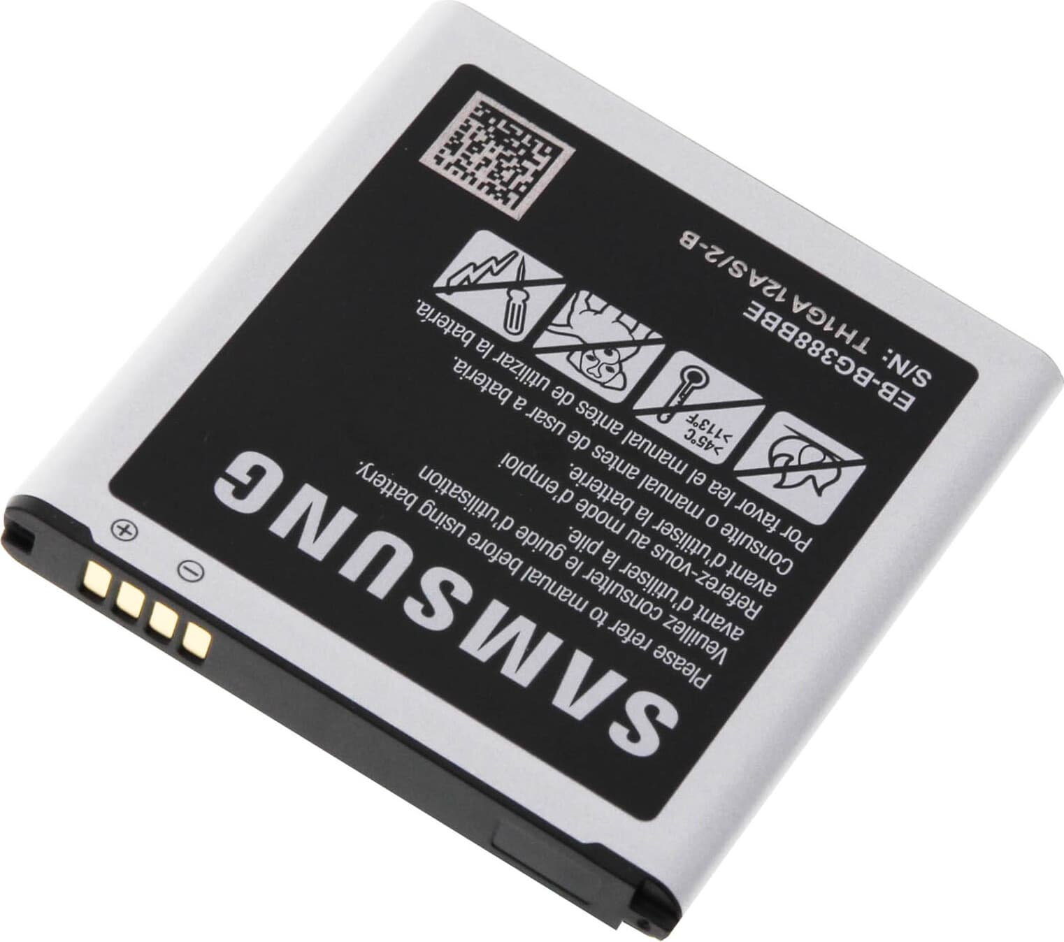 Батерия (оригинална) Samsung EB-BG388BBECWW, за Samsung Galaxy Xcover 3, 3200mAh/3.85V