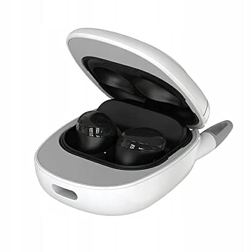 Оригинален поликарбонатов ретро кейс за Samsung Galaxy Buds Live, Galaxy Buds Pro (бял) - Samsung Anycall Retro Cover GP-FPR190HIBWW