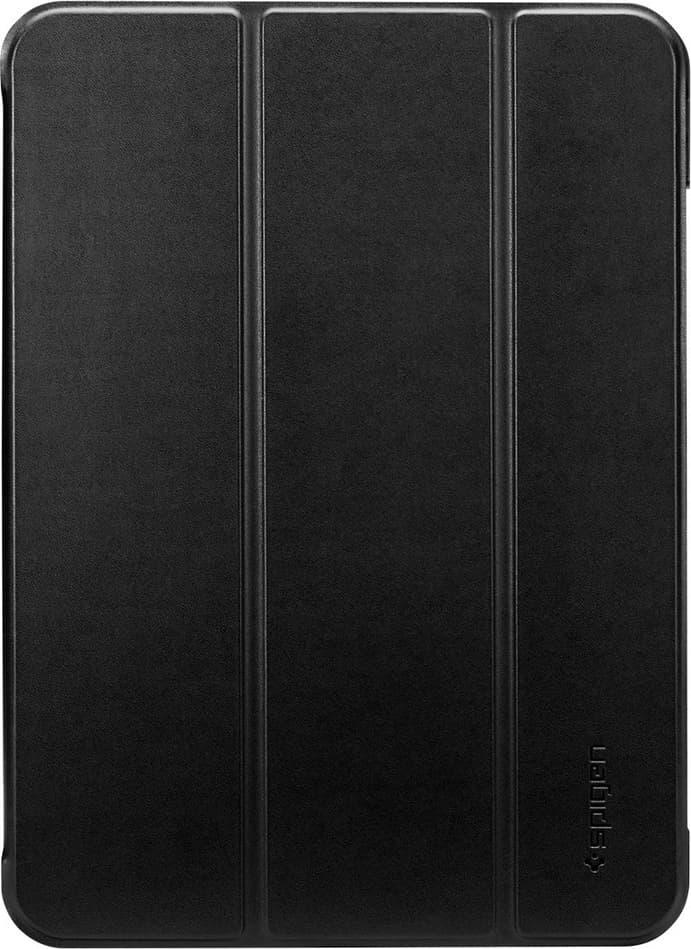 Кожен кейс и поставка за iPad 10 (2022), iPad 11 (2025) - Spigen Smart Fold Case (черен)