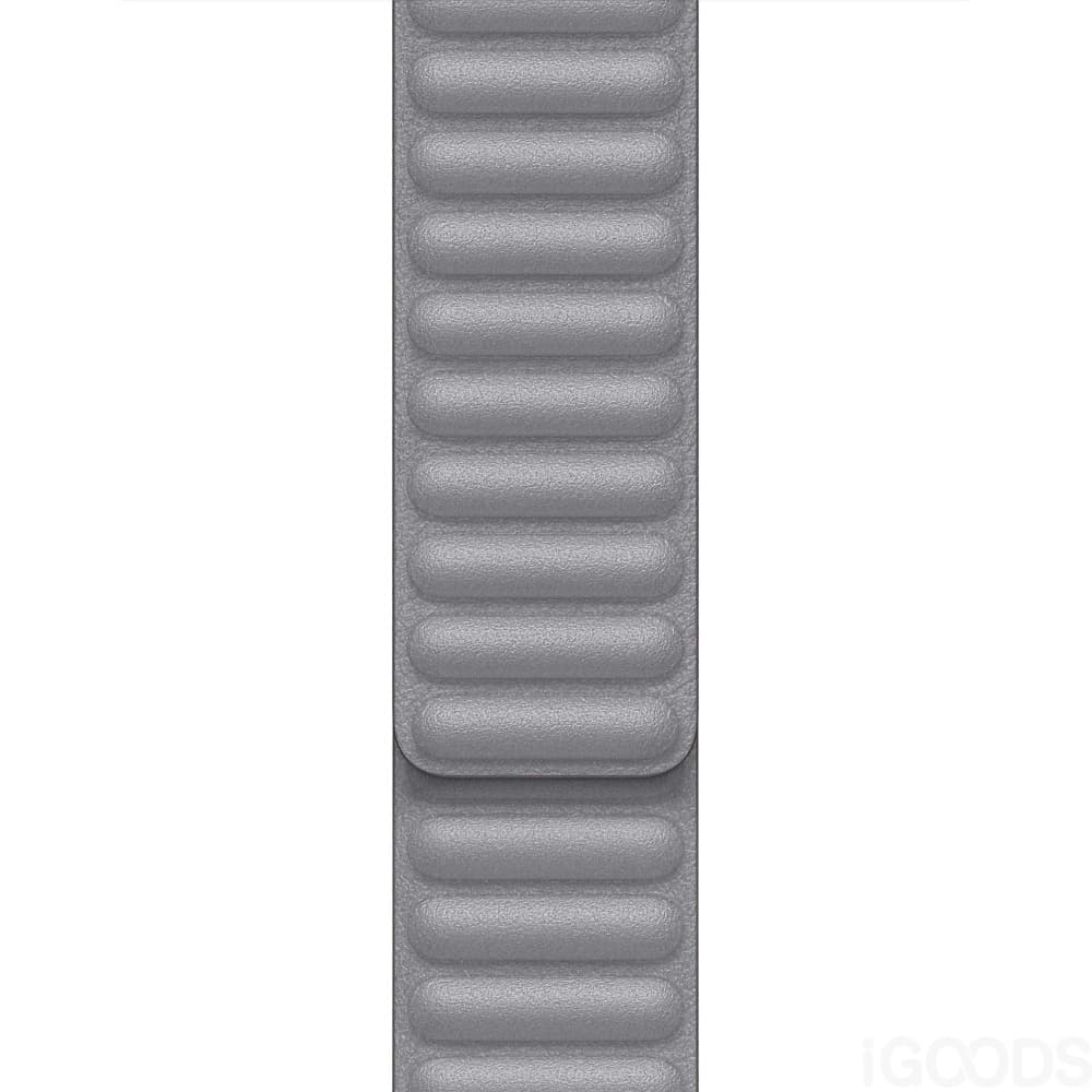 Кожена каишка от естествена кожа за Apple Watch 38мм, 40мм, 41мм - Tactical 725 Leather Loop Band (сив)