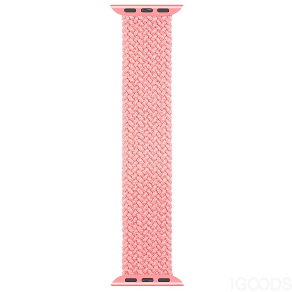 Текстилна каишка за Apple Watch 42мм, 44мм, 45мм, 46мм, Ultra, Ultra 2 49мм - Tactical 772 Braided String Band Size L (розов)