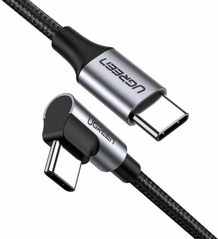 Кабел с с бързо зареждане за устройства с USB-C порт (100 см) - Ugreen USB-C to USB-C Cable 60W (черен)