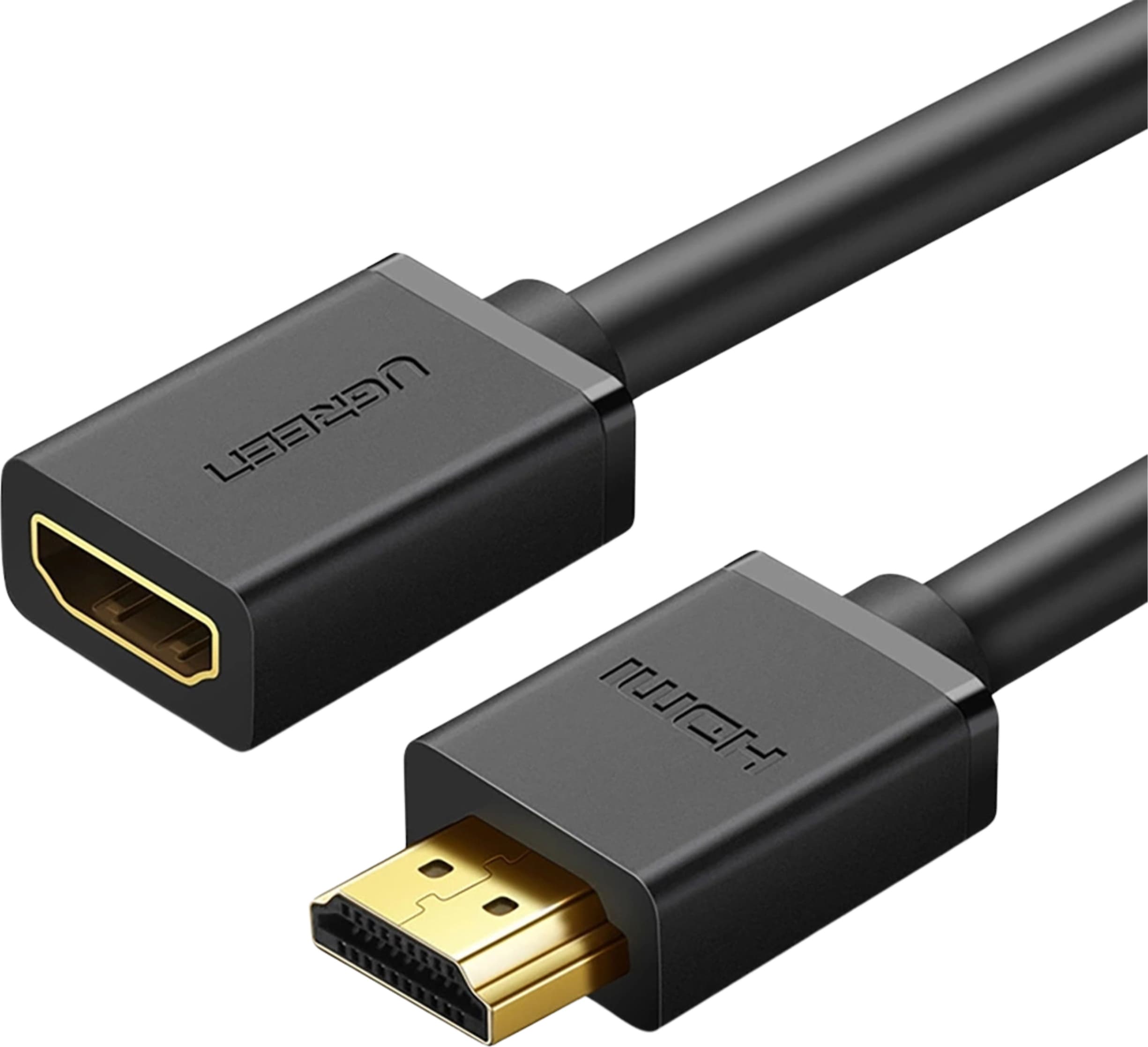 Удължителен HDMI кабел (500 см) - Ugreen 4K HDMI Female to HDMI Male Extension Cable (черен)