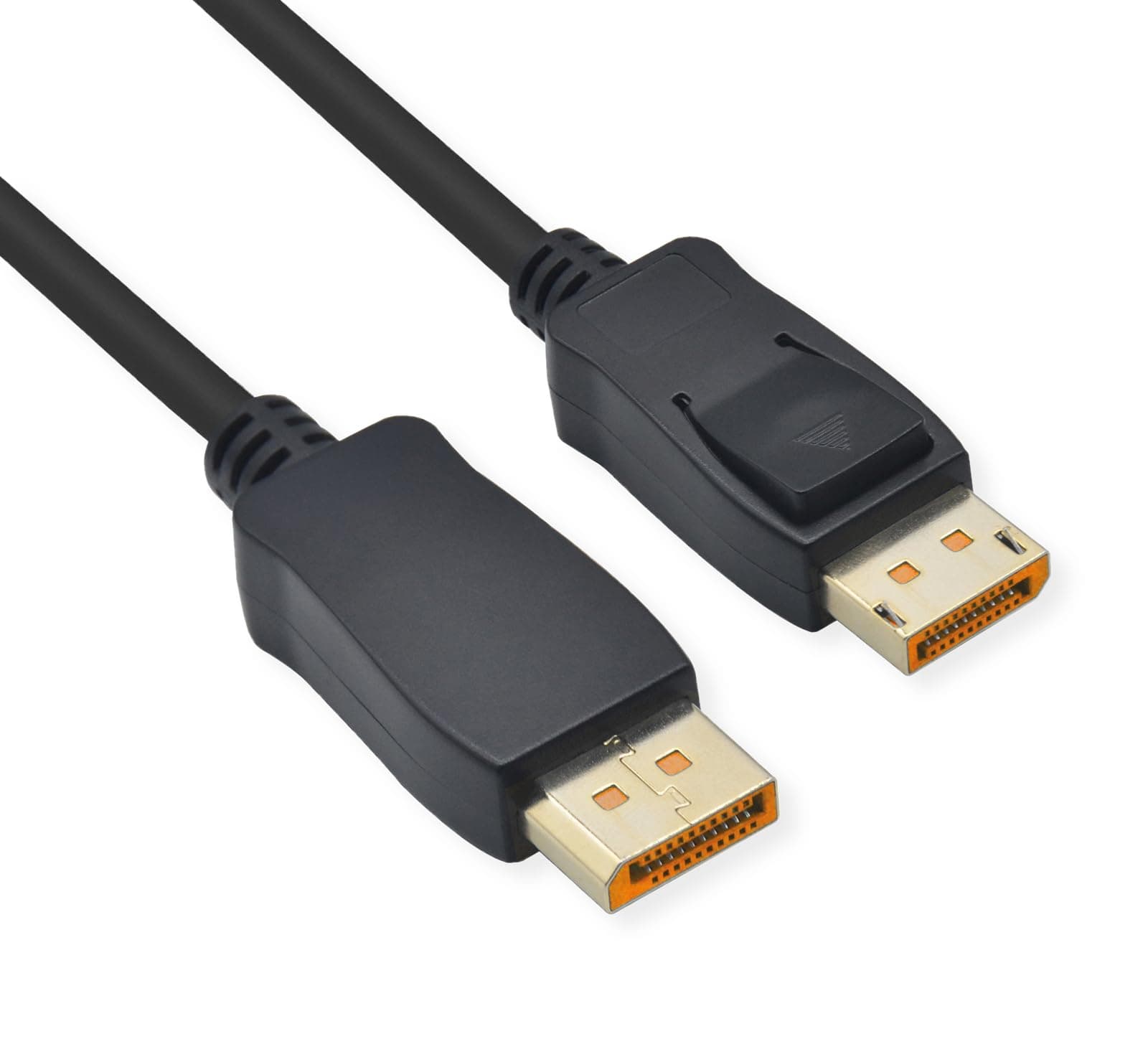 Кабел Roline 11.04.6021, от DisplayPort(м) към DisplayPort(м), 1.5m, черен, 10K@60Hz