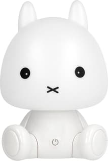Силиконова детска нощна лампа с топла светлина - Bedside Night Lamp MD86115 Rabbit (бял)