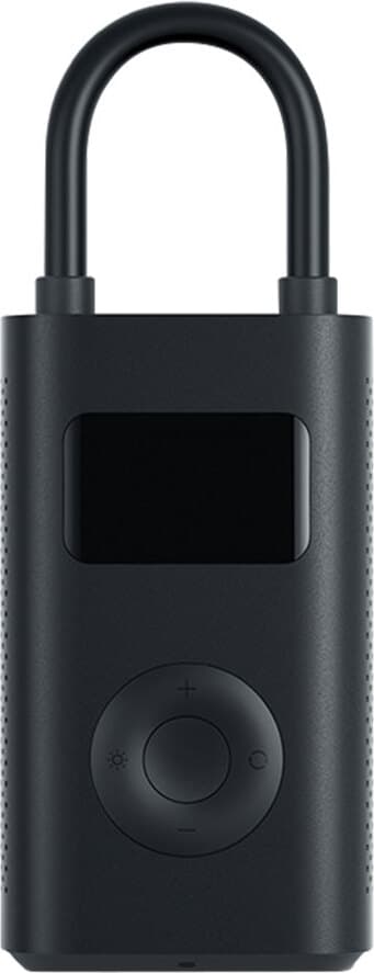 Компресор за автомобилни гуми с вградена 2000 mAh батерия - Xiaomi Portable Electric Air Compressor 1S (черен)