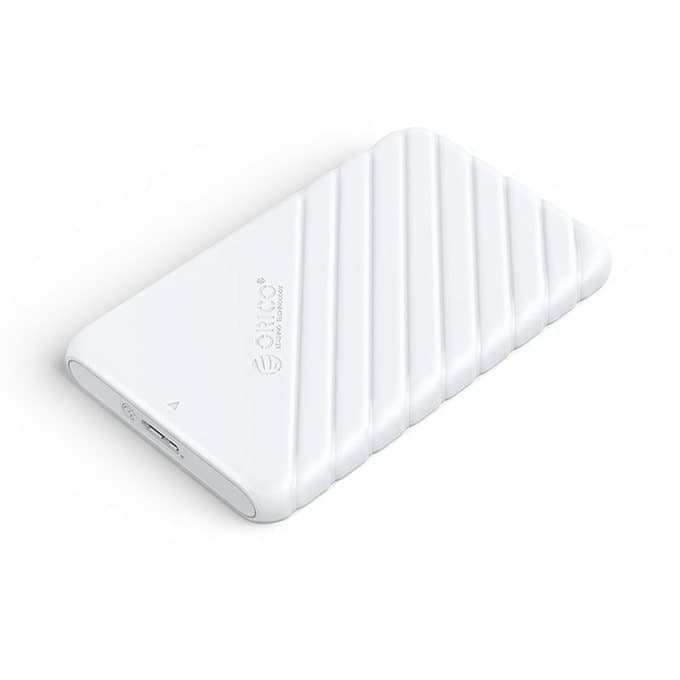 Външна кутия за 2.5 инча дискове - Orico HDD SSD 2.5 Hard Drive Enclosure (бял)