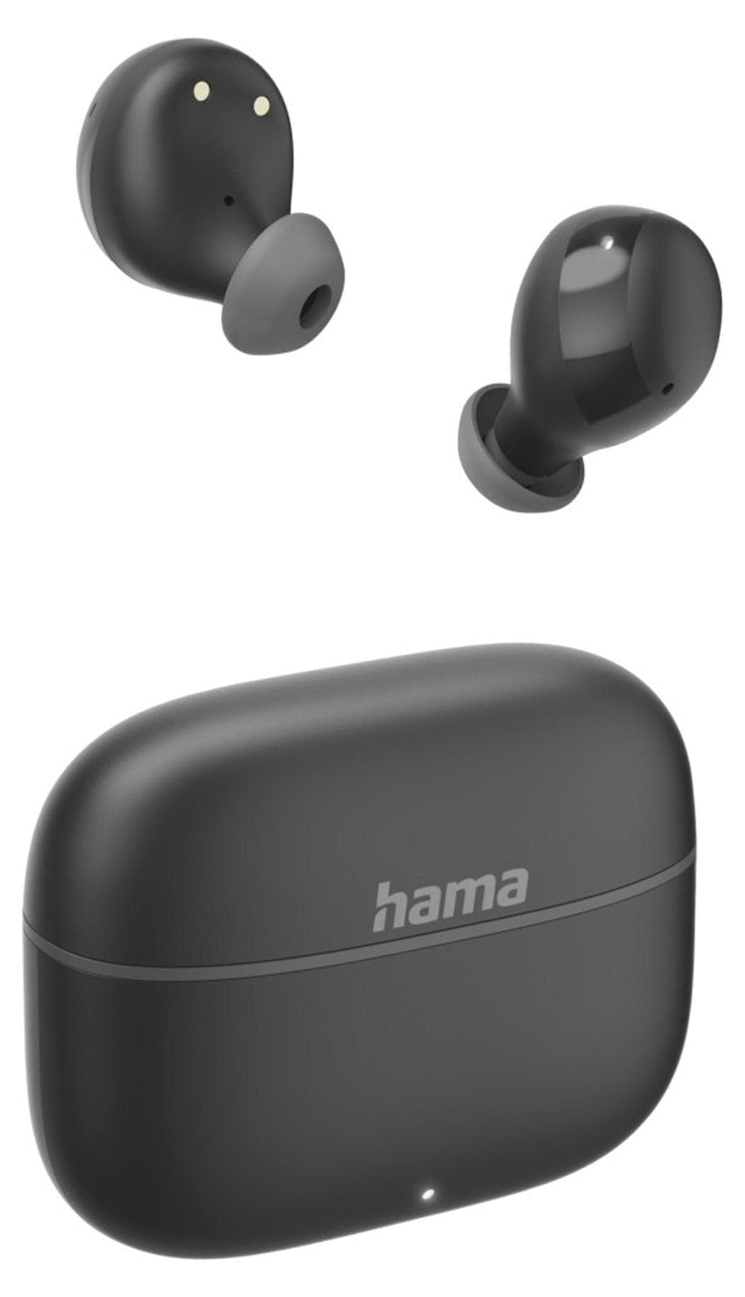 Слушалки Hama Freedom Buddy II, безжични, Bluetooth, микрофон, до 16 часа време на работа, управление с гласови асистенти Google и Siri, черни