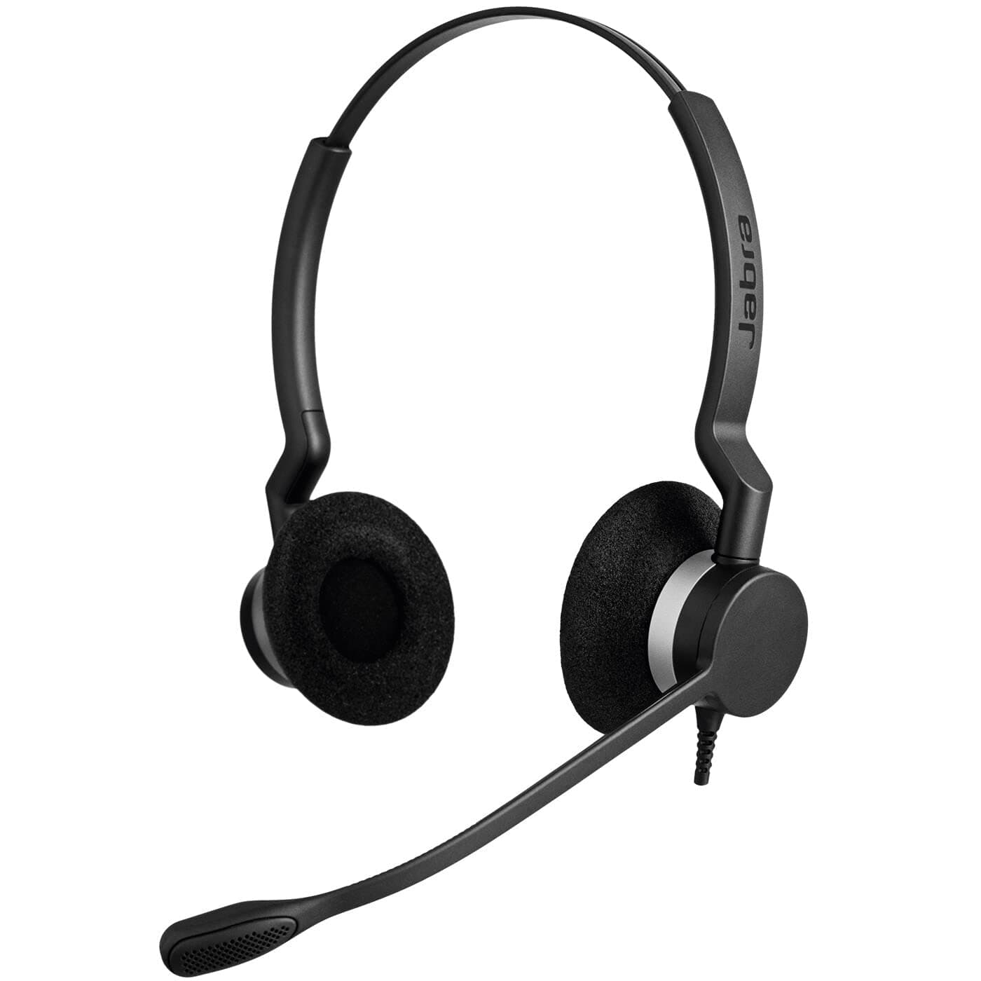 Слушалки Jabra BIZ 2300 USB UC Duo, черни, микрофон