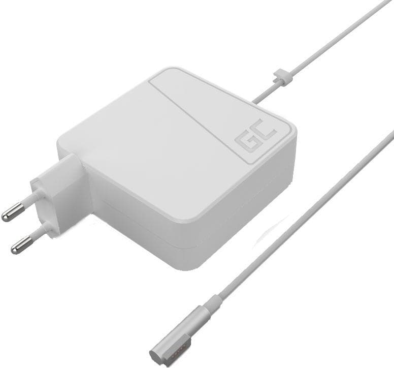 Захранване за MacBook Pro 15, MacBook Pro 17 с Magsafe 1 - Green Cell Magsafe Charger AC Adapter EU 85W (AD04) (модели преди 2012)