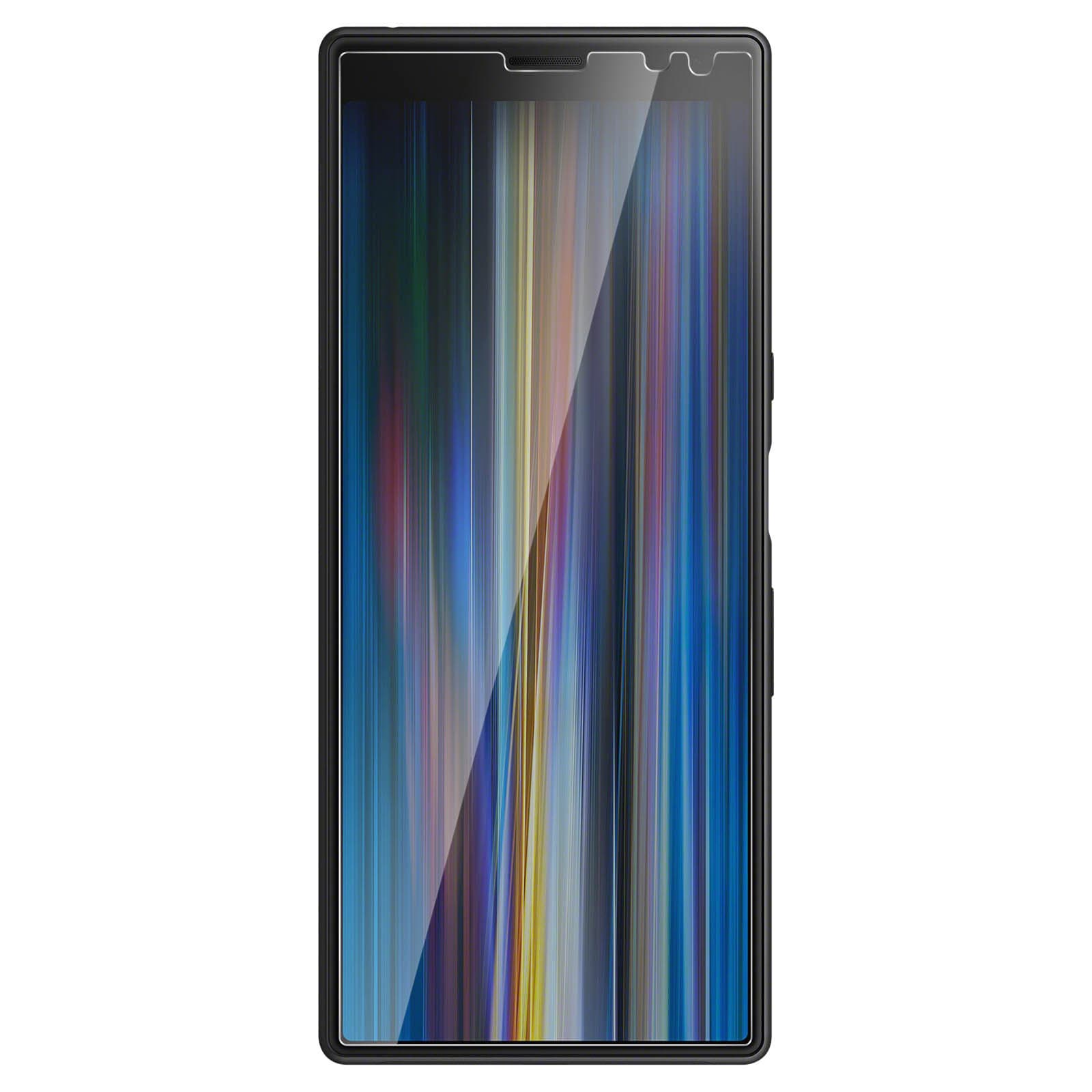 Калено стъклено защитно покритие за дисплея на Sony Xperia 10 Plus - 4smarts Second Glass Limited Cover (прозрачен)