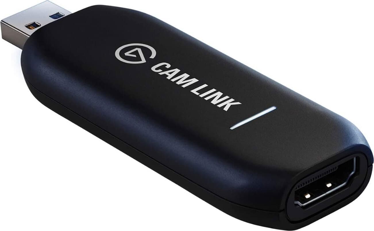Elgato Cam Link 4K - USB към HDMI адаптер за свързване на камера или фотоапарат към PC или Mac