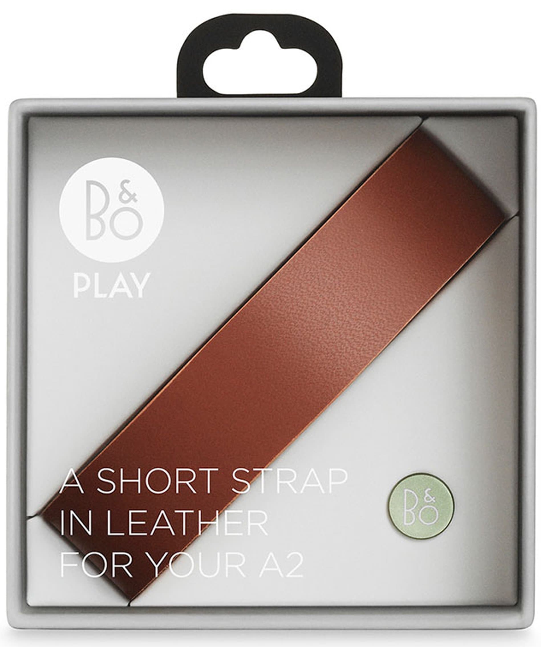 Кожена дръжка за Bang & Olufsen BeoPlay A2 - Beoplay Accessory A2 Short leather strap (кафяв)