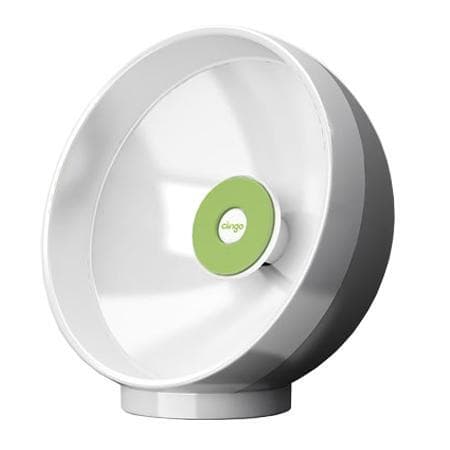 Акустична озвучителна система за iPhone и смартфони до 5 инча - Clingo Parabolic Sound (бяла)