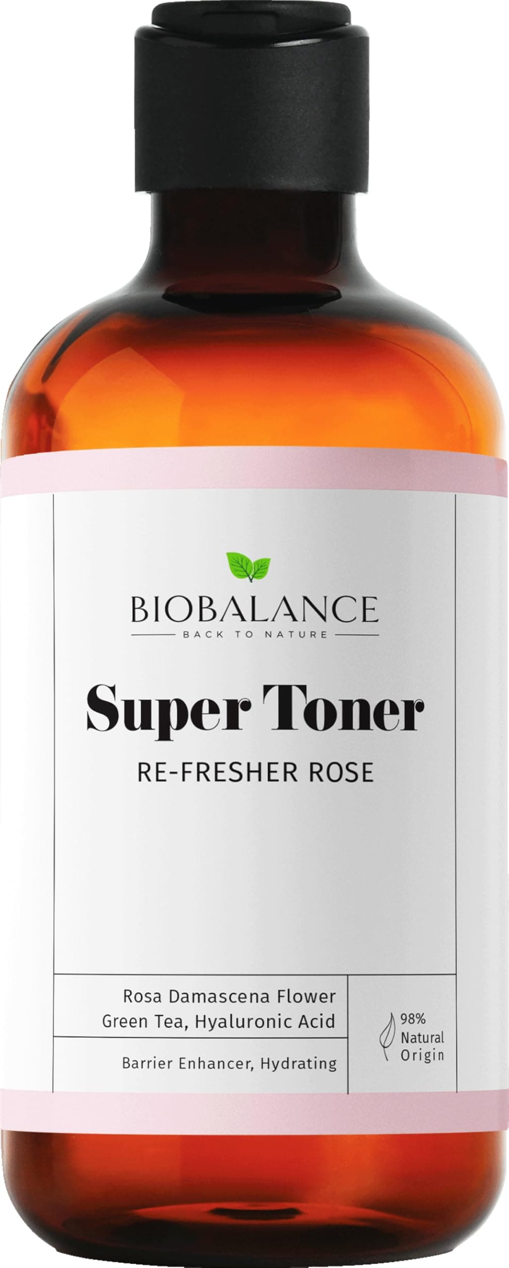 BIOBALANCE СУПЕР ТОНЕР ОСВЕЖАВАЩ, РОЗА, 250 МЛ / 9.265 /