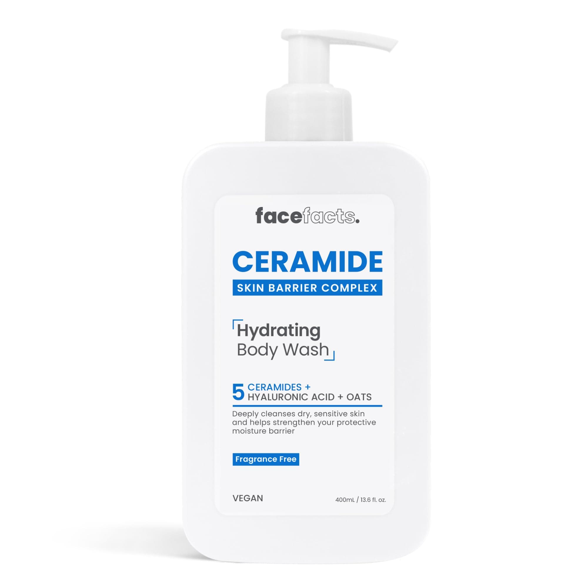 FACE FACTS CERAMIDE ХИДРАТИРАЩ ДУШ-ГЕЛ, 400 МЛ