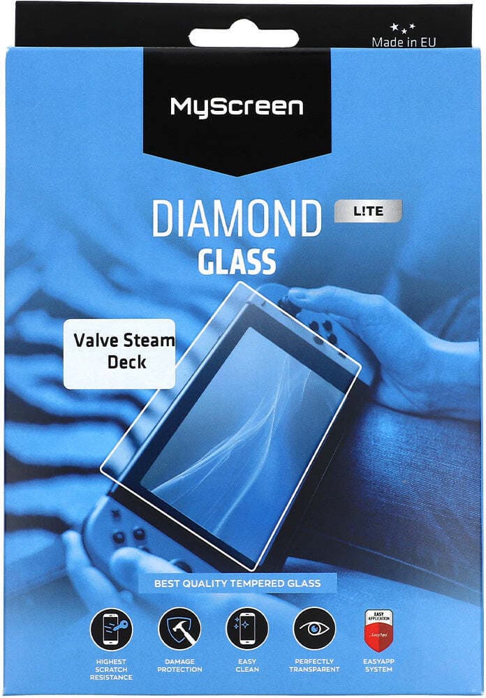 Калено стъклено защитно покритие за дисплея на Valve Steam Deck - MyScreen Diamond Glass Lite (прозрачен)