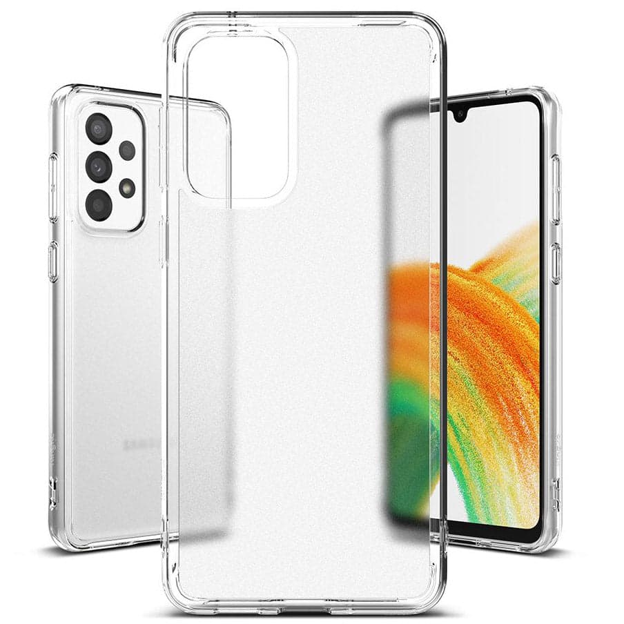 Хибриден удароустойчив кейс за Samsung Galaxy A33 - Ringke Fusion Matte Case (прозрачен-мат)