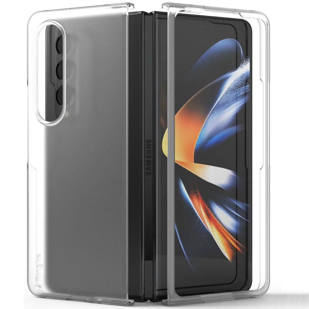 Поликарбонатов кейс за Samsung Galaxy Z Fold 4 - Ringke Slim PC Case (прозрачен-мат)