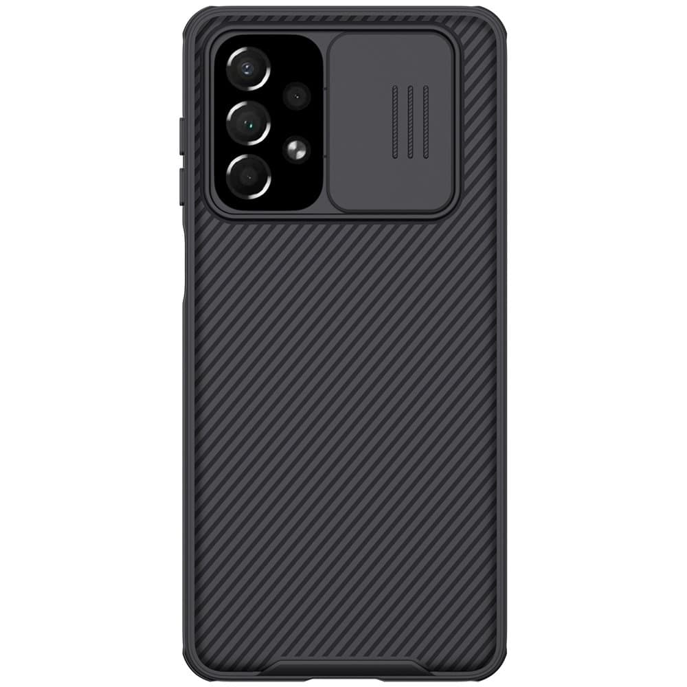 Хибриден удароустойчив кейс за Samsung Galaxy A73 5G - Nillkin CamShield Pro Case (черен)