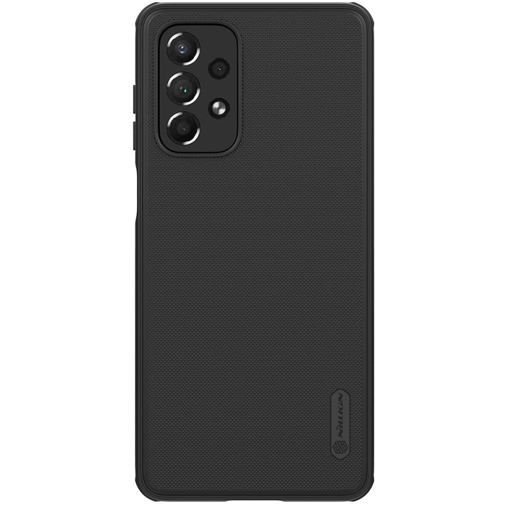 Хибриден удароустойчив кейс за Samsung Galaxy A73 5G - Nillkin Super Frosted Pro Case (черен)