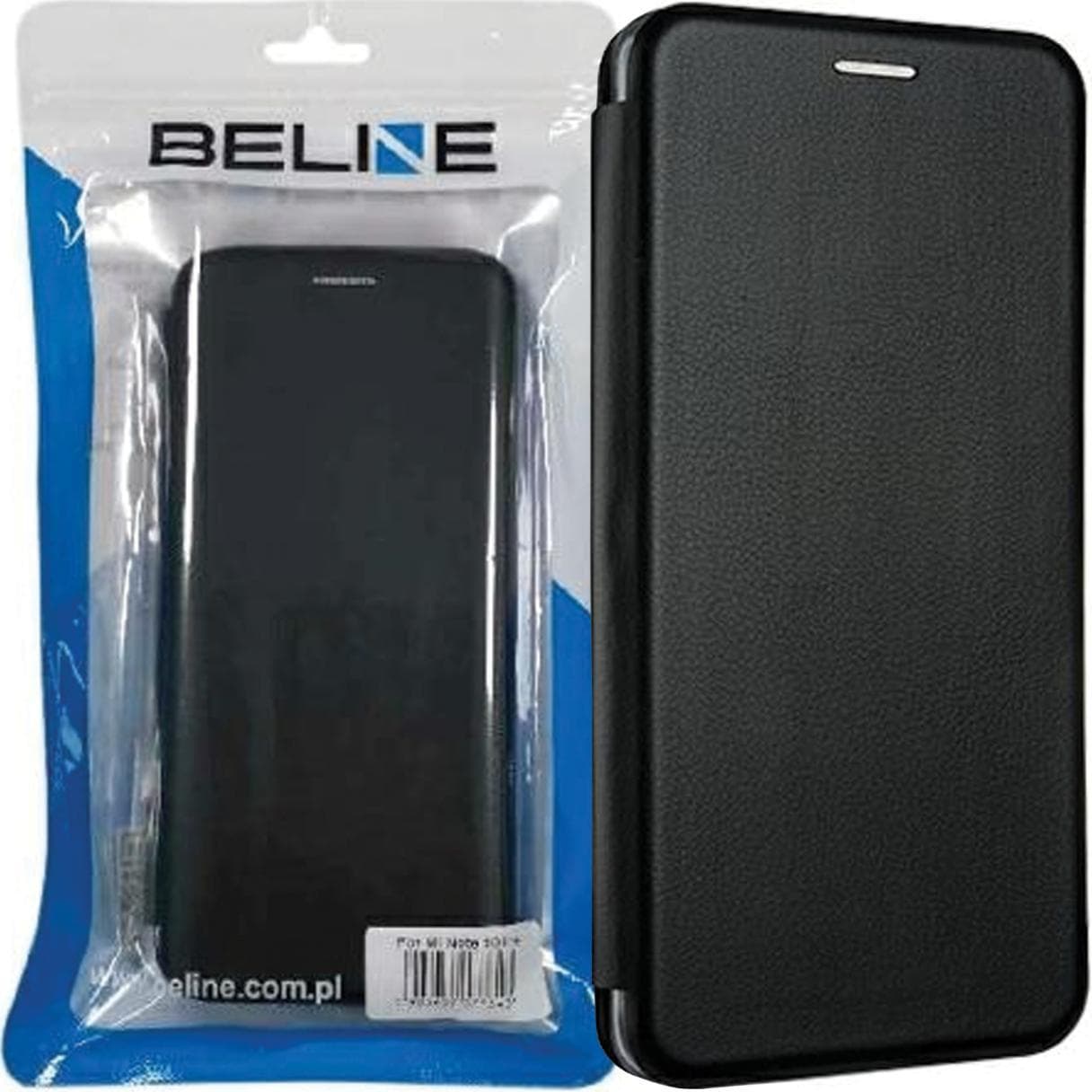 Хоризонтален кожен калъф с магнит тип портфейл за Samsung Galaxy A21s - Beline Etui Book Case (черен)