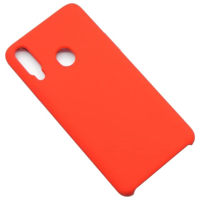 Силиконов (TPU) калъф за Samsung Galaxy A20s - Vennus Silicone Case (червен)