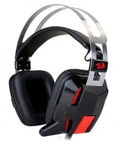 Слушалки Redragon Lagopasmutus 2 H201-1-BK, микрофон, 1.8 м. кабел, 20Hz - 20kHz честотен диапазон, 2 х 3.5mm, черни