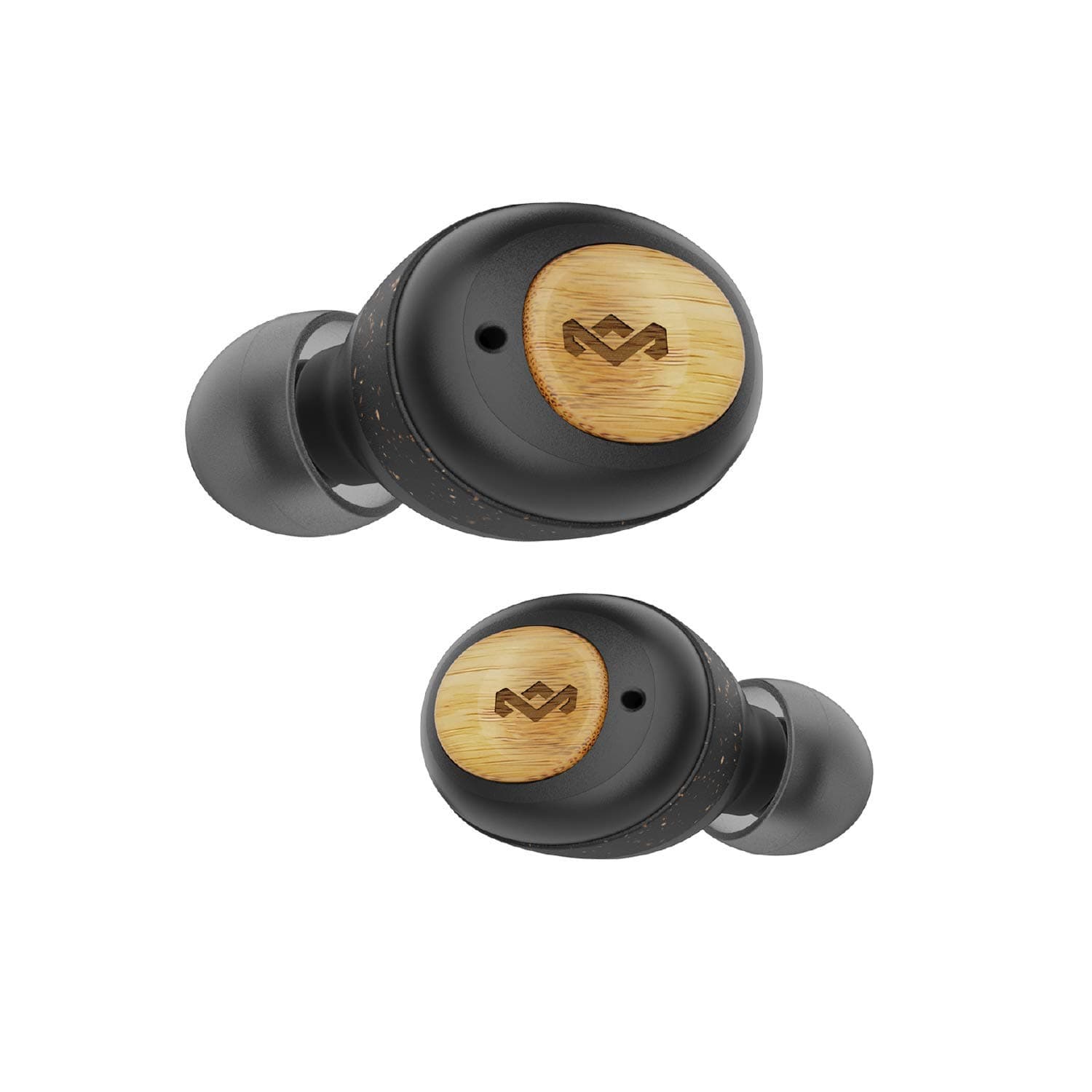 Слушалки House of Marley Champion EM-JE131-SB, безжични, с микрофон, екологичен материал, степен на защита IPX4, 28 часа работа с кейс