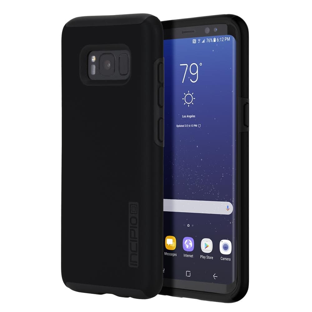Удароустойчив хибриден кейс за Samsung Galaxy S8 Plus - Incipio DualPro Case (черен)