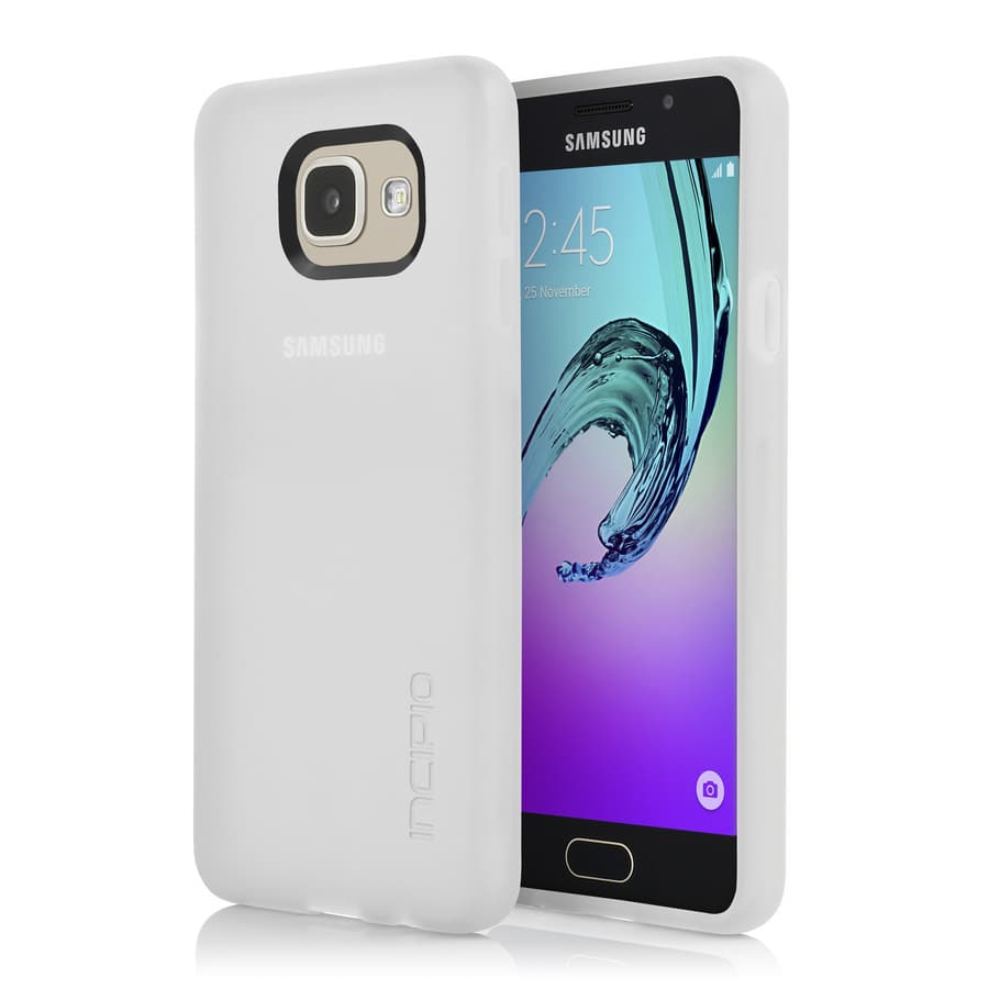 Удароустойчив силиконов калъф за Samsung Galaxy A3 (2016) - Incipio NGP Case (бял)